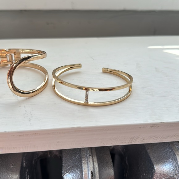 Gold Cuff Bracelets - Picture 4 of 5